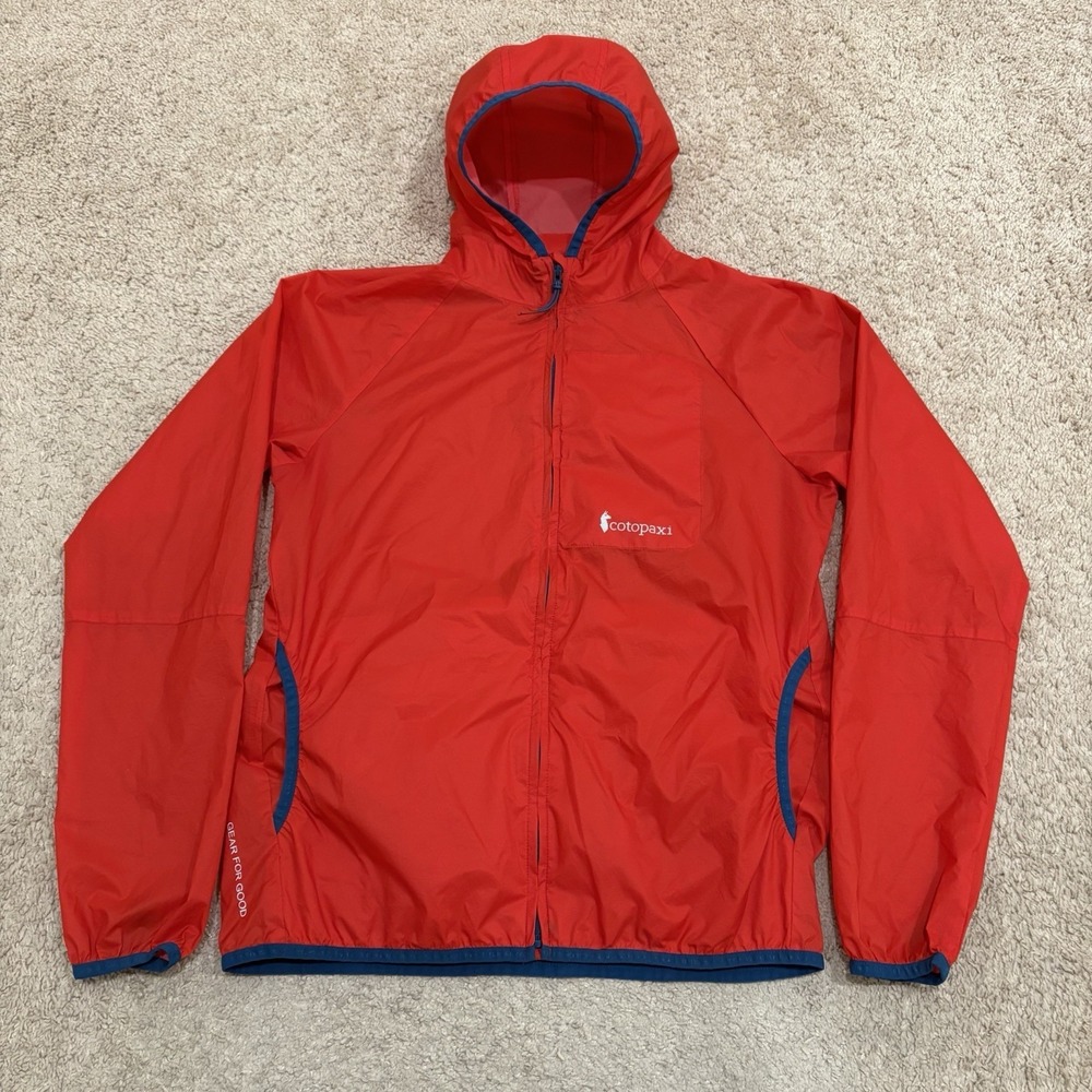 Cotopaxi Paray Ultralight Active Shell Women's Small Red Windbreaker Jacket